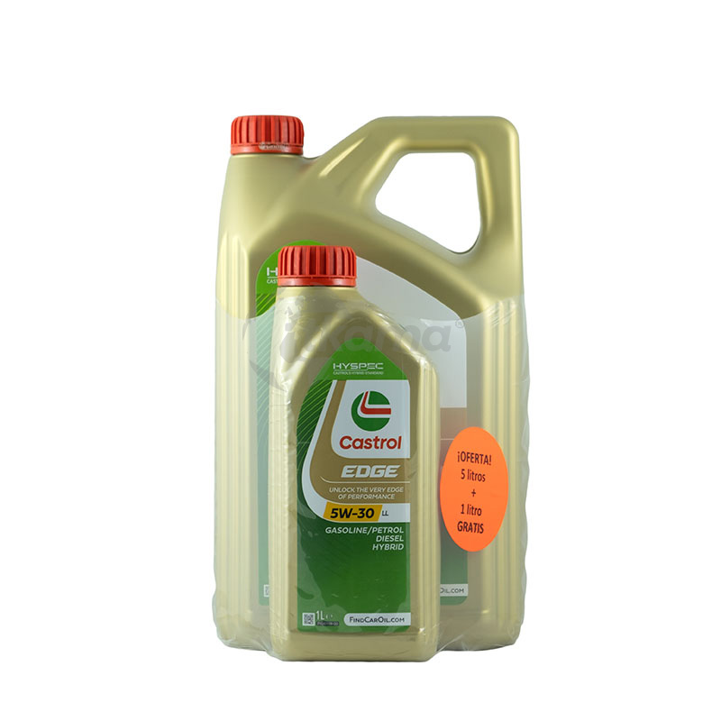 3221320572566.jpg Aceite EDGE 5W-30 LL 5+1 Litro - Imagen 1
