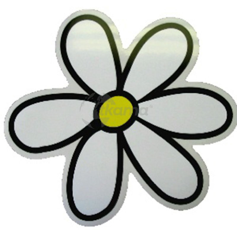 3221321736288.jpg Pegatina Adhesiva en Forma de Flor Margarita - Imagen 1