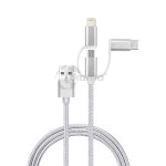 Cable Micro USB con 3 Conectores