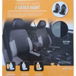 Funda Asientos Delanteros Negro/Gris