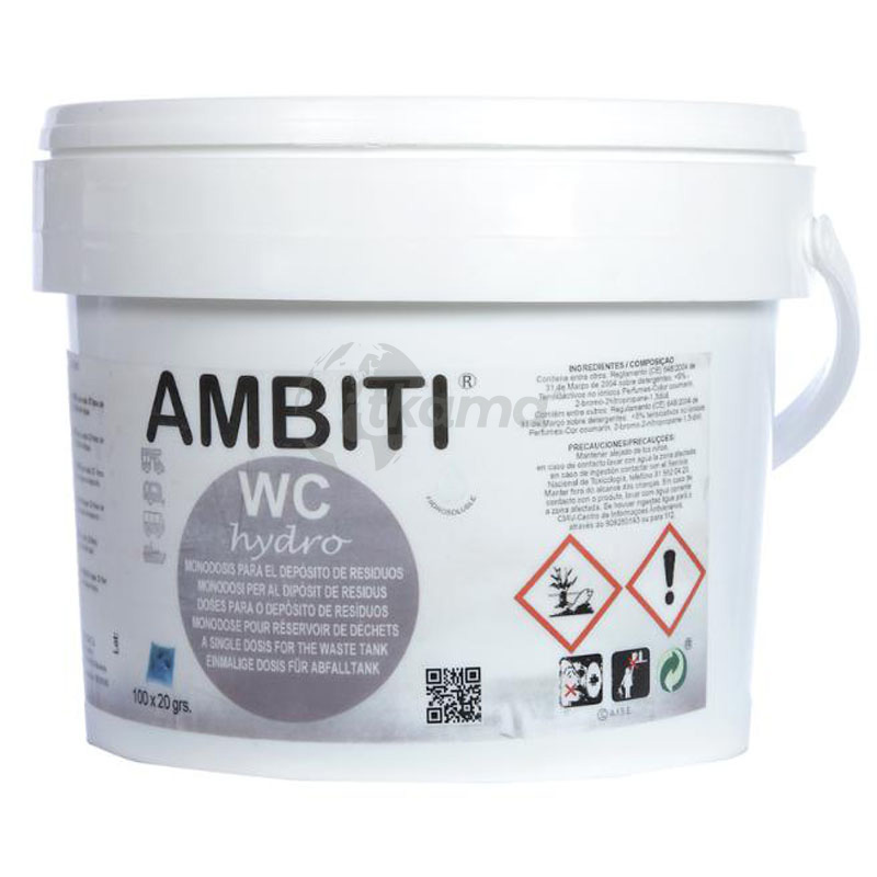 8437014300352.jpg 100 Bolsitas WC Perfumadas Hydro - Imagen 1
