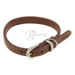 Collar Hebilla Marrón Talla S 20-29 cm - Imagen 5