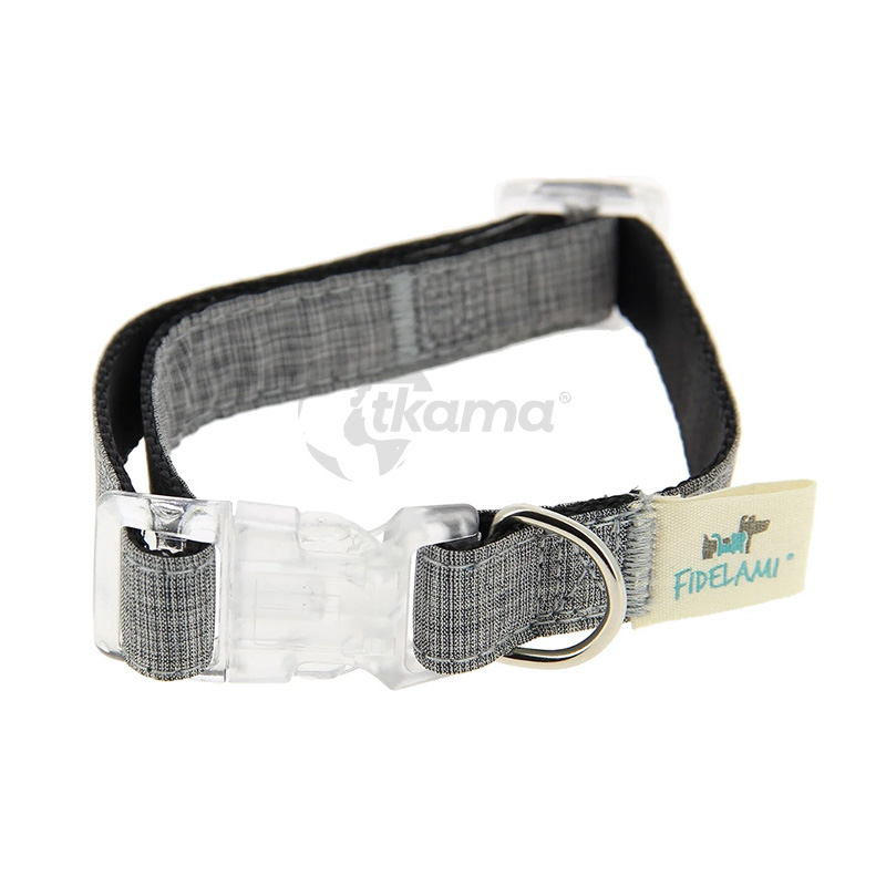 3221321702863.jpg Collar Reciclado M Gris 28-45 cm - Imagen 1