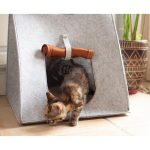 Casa Modular de Fieltro para Gatos Plegable - Imagen 2