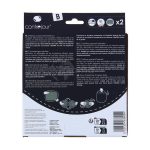 Juego de 2 Parasoles Laterales Cuadradas 36x44 cm - Imagen 4