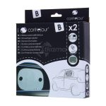 Juego de 2 Parasoles Laterales Cuadradas 36x44 cm - Imagen 5