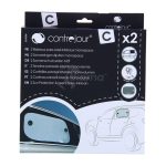 Juego de 2 Parasoles Laterales Monovolumen 67x43 cm - Imagen 3