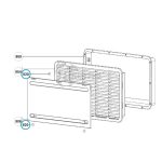 Tornillo cierre rejilla nevera ‎blanco de Dometic - Imagen 3