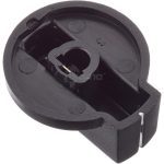 Thetford spares kit - straight knob - black (3 pc) - Imagen 3