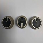 Thetford spares kit - i-drive knob - brushed nickel (3pc)