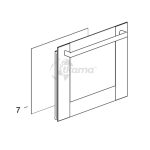 Thetford spares kit -duplex xl inner door glass