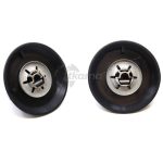 Thetford spares kit - two piece knobs chrome/ black.(6pcs) - Imagen 3