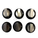 Thetford spares kit - two piece knobs - satin (6pc)