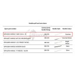 Thetford spares kit- handle.t-bar 12mm --ss 390ctrs - Imagen 4