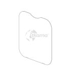 Thetford spares kit.glass lid. cr bowl rect. bk