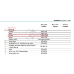 Thetford spares kit.glass lid. round bowl. bk stripe - Imagen 3