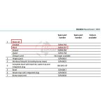 Thetford spares kit.glass lid. round bowl. solid black - Imagen 3