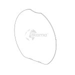 Thetford spares kit.glass lid. round bowl. solid black - Imagen 4