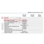 Thetford spares kit.glass lid.linear bowl.hinged s/side.sbk - Imagen 3