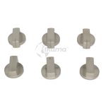 Thetford spares kit - straight knobs bnk (6pcs)