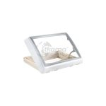 Cristal Claraboya Midi Heki marco blanco