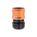 Conector automático aquastop 1/2" de Claber