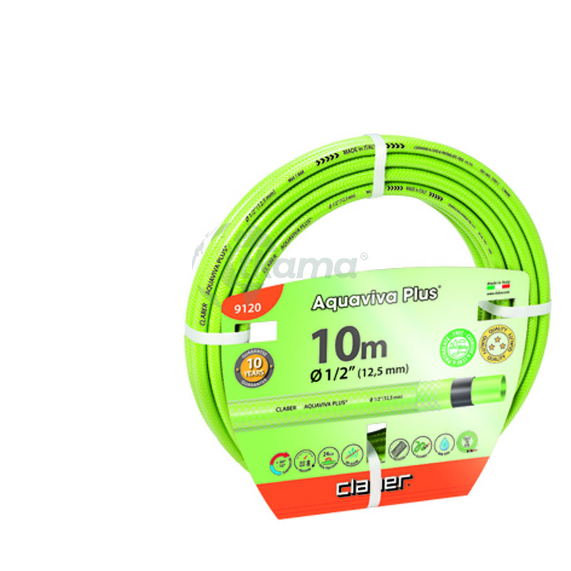 8000625091201.jpg Manguera aquaviva plus de 10 metros (ø 1/2”) de Claber - Imagen 1