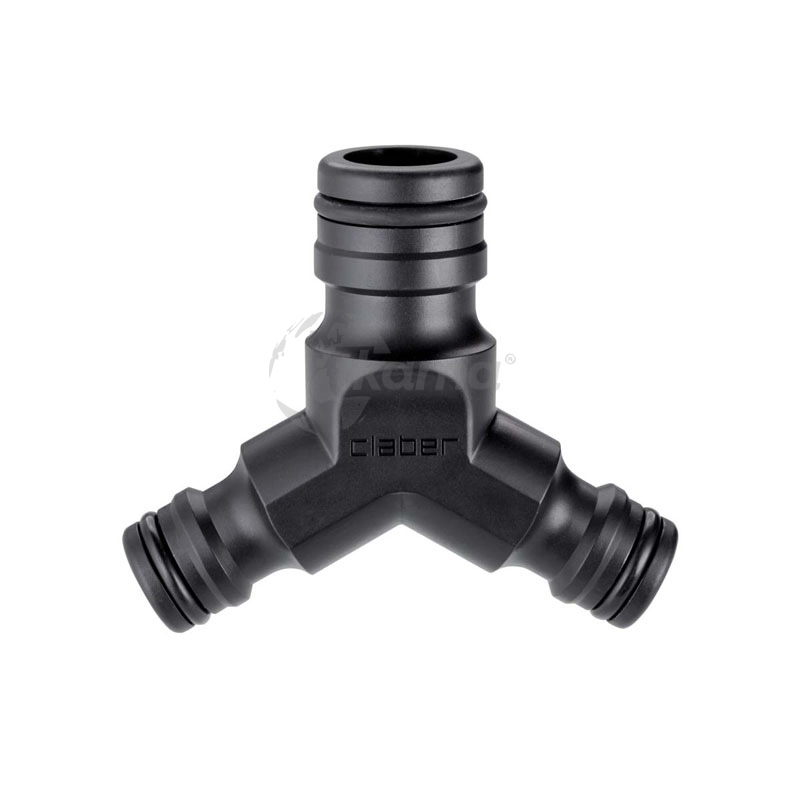 8000625096466.jpg Conector de 3 vías max-flow - estándar aquamaster de Claber - Imagen 1