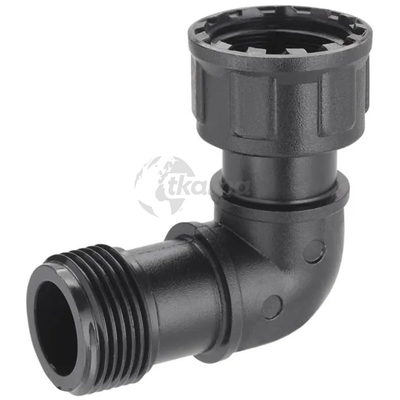 8000625908073.jpg Codo de conexión de electroválvulas 1" hembra 1" macho de Claber - Imagen 1