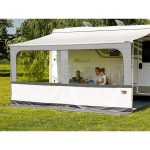 Panel frontal Blocker Pro 325 gris claro y oscuro con ventana de Fiamma - Imagen 3