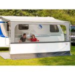 Panel frontal Blocker Pro 325 gris claro y oscuro con ventana de Fiamma - Imagen 4