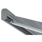 Toldo pared F45L 500 Deep Black Royal Grey de Fiamma  tensor de aluminio incluido - Imagen 4