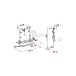 Portabicicletas Carry-Bike VW Caddy de Fiamma - Imagen 2