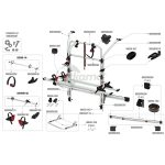 Portabicicletas Carry-Bike Mercedes V Class Premium de Fiamma - Imagen 3