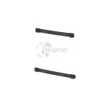 Kit barras para portabicicletas DJ Crafter >17 for CB DJ Deep Black de Fiamma