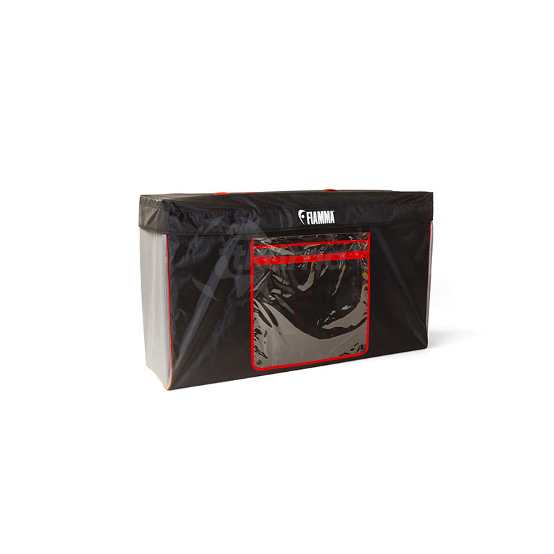 8004815453060.jpg Caja portaequipaje negra y roja Cargo Back de Fiamma - Imagen 1