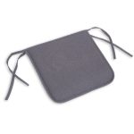 Cojín Silla Cuadrado Gandía Color Antracita de Chillvert