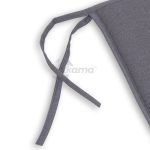 Cojín Silla Cuadrado Gandía Color Antracita de Chillvert - Imagen 2