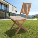 Cojín Silla Cuadrado Gandía Desenfundable Color Camel de Chillvert - Imagen 4