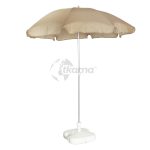 Parasol Gandía Aluminio Color Camel Diametro 180 Cm de Chillvert