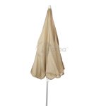 Parasol Gandía Aluminio Color Camel Diametro 180 Cm de Chillvert - Imagen 2