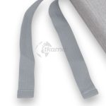 Cojín Silla Cuadrado Pacific Color Gris Piedra Desenfundable Con Tejido Acrílico de Chillvert - Imagen 5