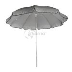 Parasol Pacific Aluminio Color Gris Piedra Con Tejido Olefina Diametro 240 Cm de Chillvert