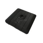 Base Bloque Parasol Plastico Rellenable 4 Piezas Color Negro de Chillvert