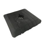 Base Bloque Parasol Plastico Rellenable 4 Piezas Color Negro de Chillvert - Imagen 4