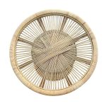 Mesa Parma Redonda Rattan Natural de Chillvert - Imagen 3