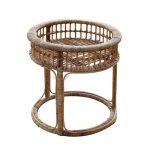 Mesa Parma Redonda Rattan Natural de Chillvert