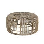 Mesa Parma Redonda Rattan Natural de Chillvert