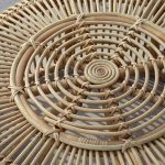 Mesa Parma Redonda Rattan Natural de Chillvert - Imagen 3