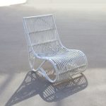 Sillon Tumbona Parma Rattan Natural Color Blanco de Chillvert - Imagen 3